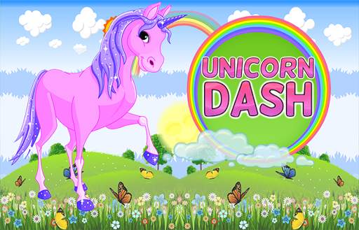 Unicorn DASH 3🦄, magical pony attack🐎 screenshot 1