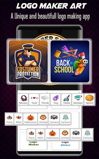 Logo Maker Free - 3D Logo Creator, Logo Design Art screenshot 3