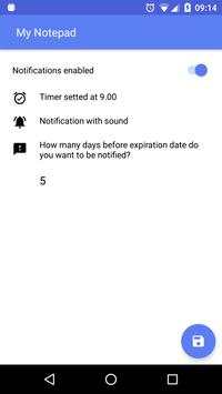 My Notepad screenshot 3