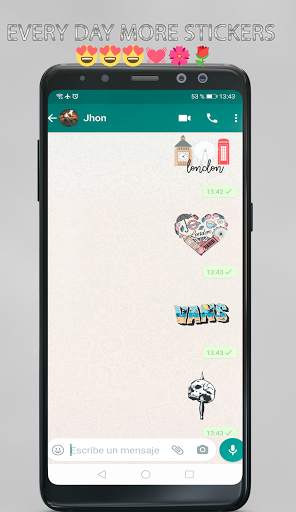 free stickers for whatsapp 2021 (Estickers) screenshot 3