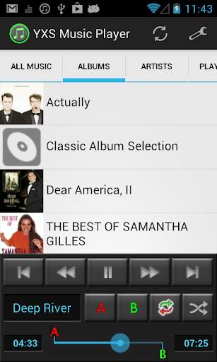 YXS Music Player screenshot 1