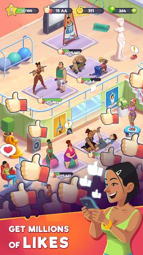 Gym Bunny - Idle clicker game screenshot 5
