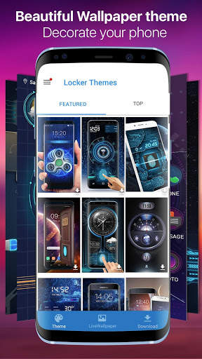 Skull & zipper style lock screen 4 تصوير الشاشة