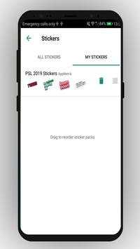 Cricket PSL 2019 Stickers for Whatsapp screenshot 3