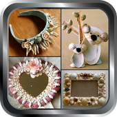 DIY SeaShell Creative Home Craft Ideas Project New icon
