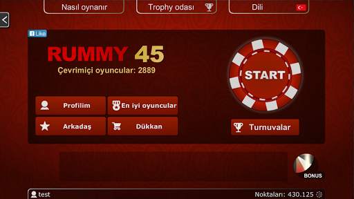 45 Okey screenshot 5