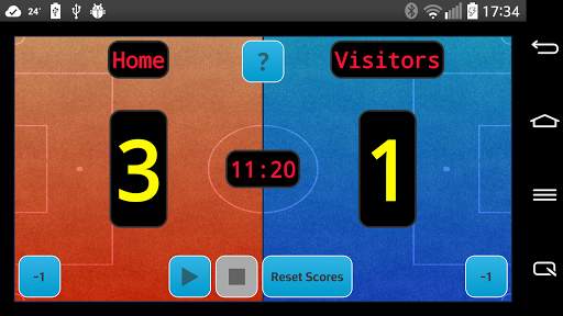 Soccer Scoreboard Lite screenshot 1
