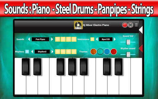 Dj Mixer&Virtual Electro Piano screenshot 5