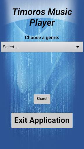Timoros Music Player screenshot 1