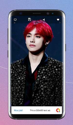 BTS V HD Wallpaper screenshot 3