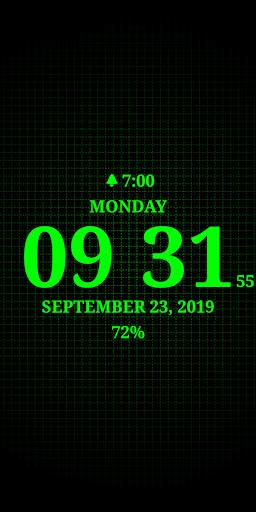 Alarm Digital Clock-7 screenshot 1