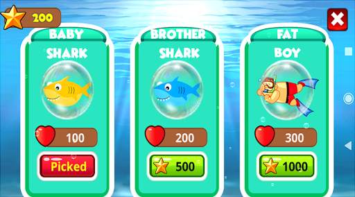 Shark Family Adventure screenshot 2