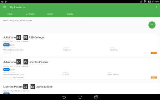 My LiveScore - Social Basket screenshot 18