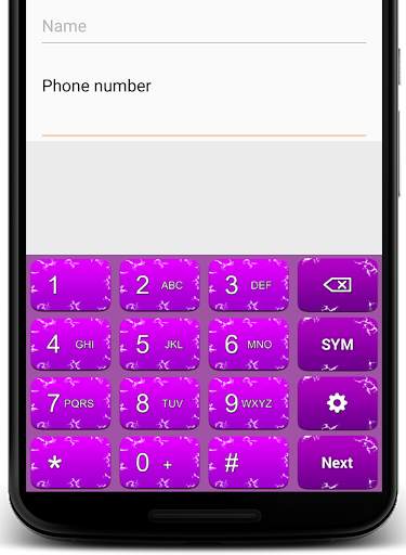 Purple Keyboard स्क्रीनशॉट 3