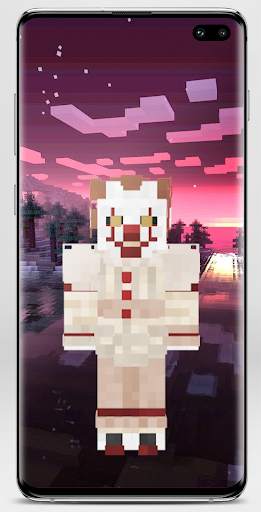 Pennywise Skin for Minecraft screenshot 1