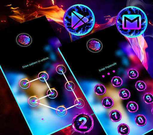 Smoke Colors Launcher Theme screenshot 5