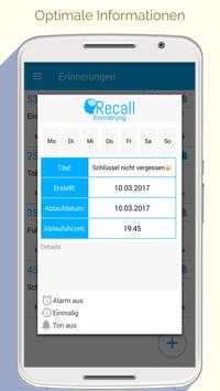 Recall Reminder Free screenshot 6