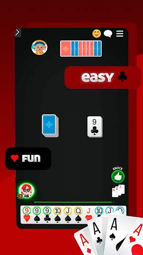 Straight Gin Rummy Online screenshot 2