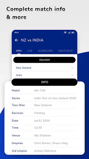 Live Cricket Score & Highlight - Live Line 2020 screenshot 3
