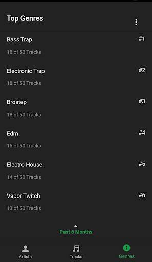 uTrack, for Spotify screenshot 4