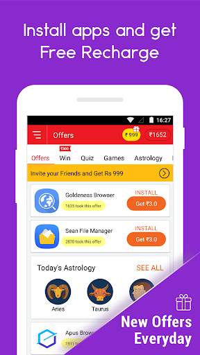 Free Recharge App CashNinja screenshot 9