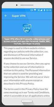 Super VPN screenshot 8