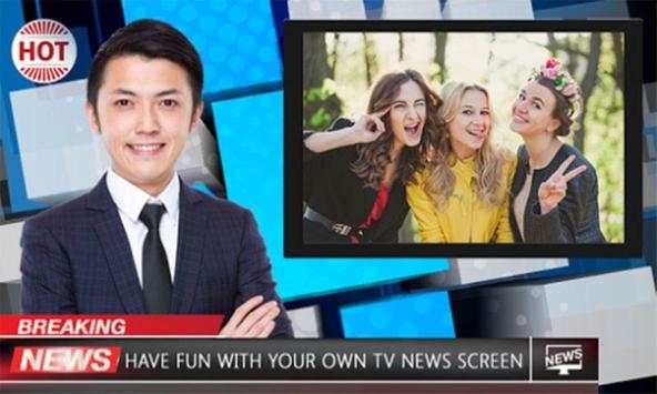 Breaking news photo frames Media Photo Editor 2018 screenshot 4