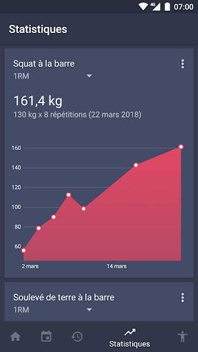 Programme Musculation screenshot 5