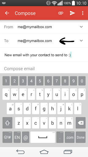 EmailMe - Fast Notes to Self screenshot 2