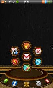 Next Launcher 3D Leather Theme screenshot 1