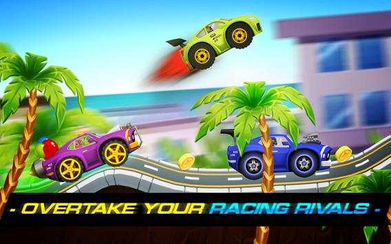 Sports Cars Kid Racing in Miami Daylight скриншот 4