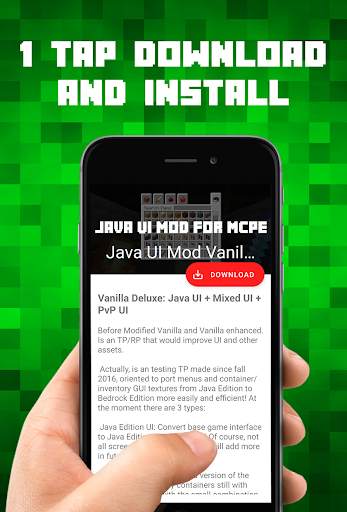 Java UI Mod Vanilla Deluxe screenshot 1