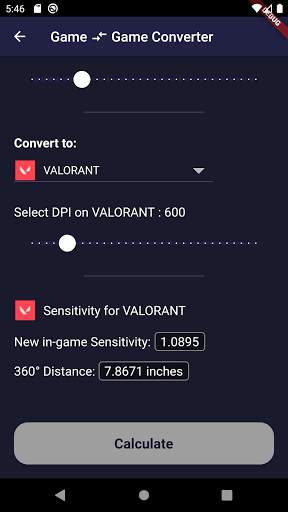 AimSense: Mouse Sensitivity Converter for PC Games screenshot 5
