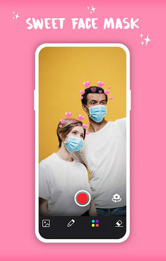 Sweet Face Mask | Snap Live Selfie Filter 1 تصوير الشاشة
