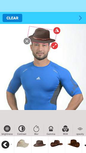Cap Photo Editor screenshot 1
