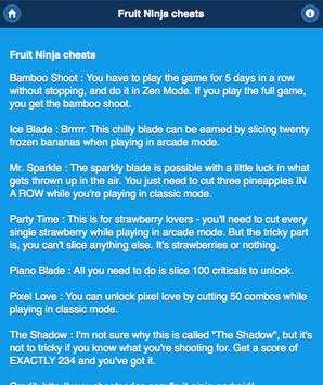 Mobile Game Cheat Codes - 2015 screenshot 3