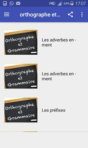 règles d'orthographe et grammaire screenshot 4