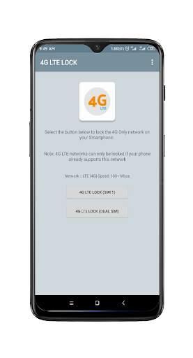 4G LTE LOCK screenshot 2