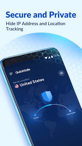 QuickSafe VPN– VPN Proxy & WiFi Security screenshot 2
