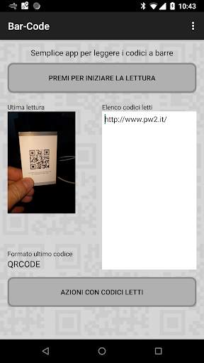 Bar-Code screenshot 1