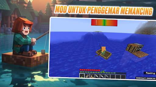 Pancing Mod di Minecraft PE screenshot 4