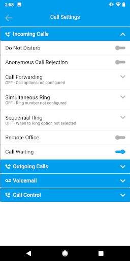 Vocus Smart UC screenshot 8