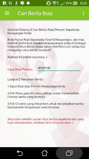 Cari Berita Bola (CBB) screenshot 1
