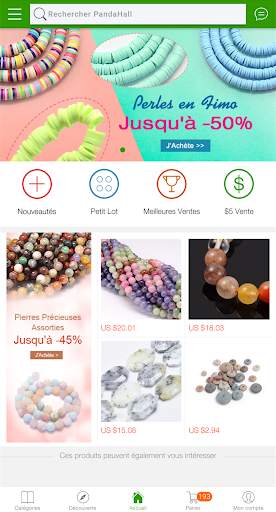 PandaHall Beads screenshot 1
