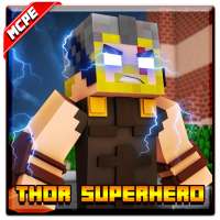 Thor Mods Superhero For Minecraft 2021 logo