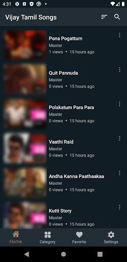 Vijay Tamil Songs screenshot 7