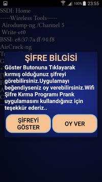 Wifi Şifre Kırma Programı Prank screenshot 5
