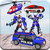 US Police Robot War Multi Robot Transform Games