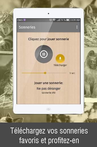 Sonneries de chats gratuites, sons chat qui miaule screenshot 8