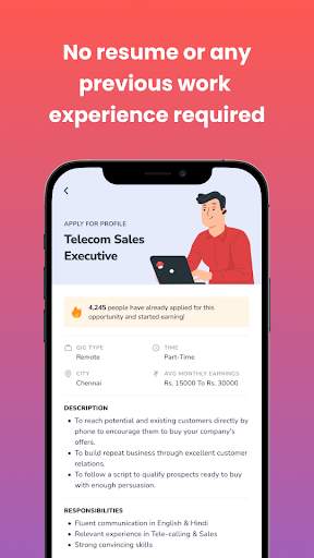 GigIndia: Earn from anywhere screenshot 2